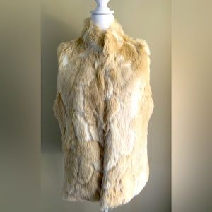 Jack by BB Dakota faux fur vest size L